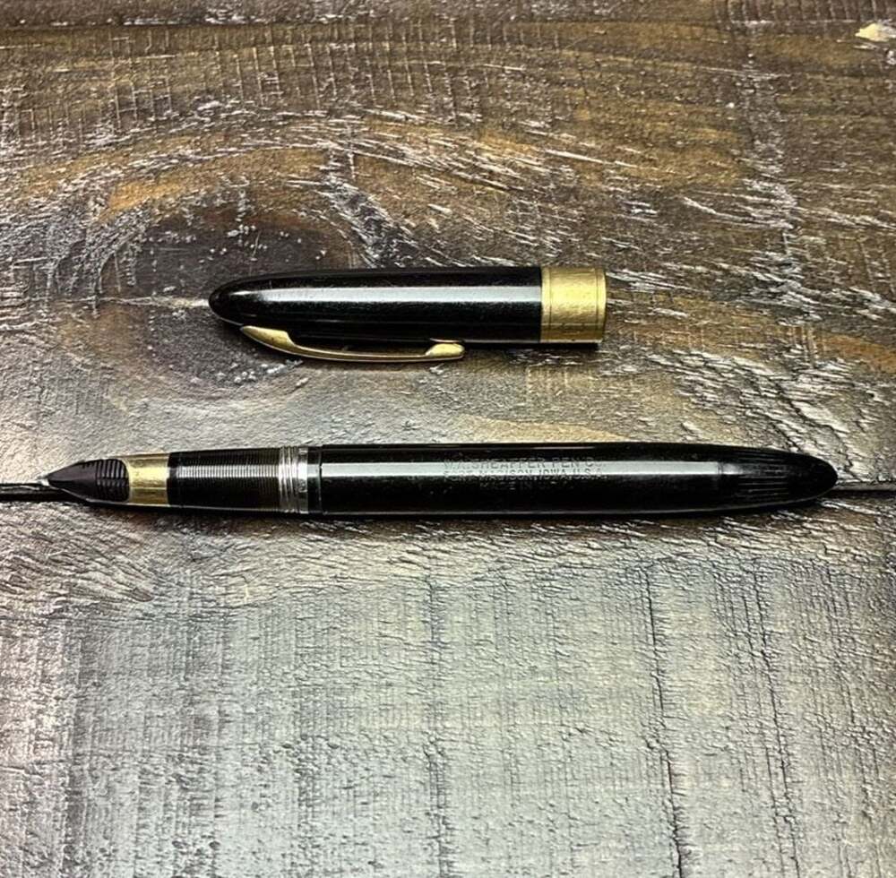 Vintage Sheaffer Triumph Lifetime Fountain Pen with 14K Gold Nib